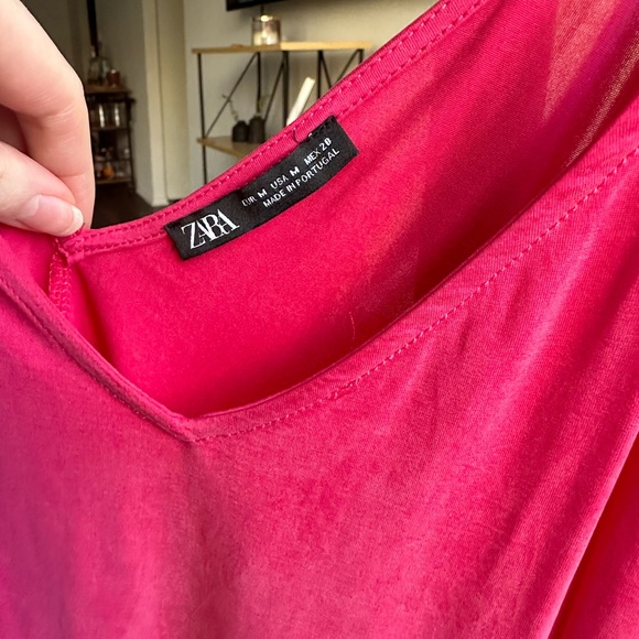Zara Hot Pink Tank Top - Picture 4 of 4